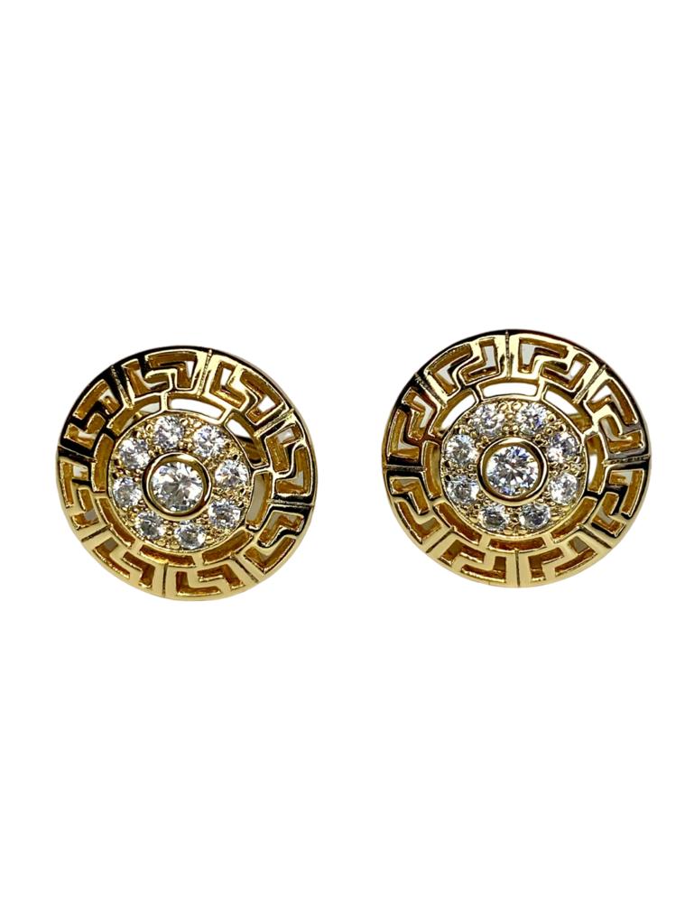 Round Diamond Earrings